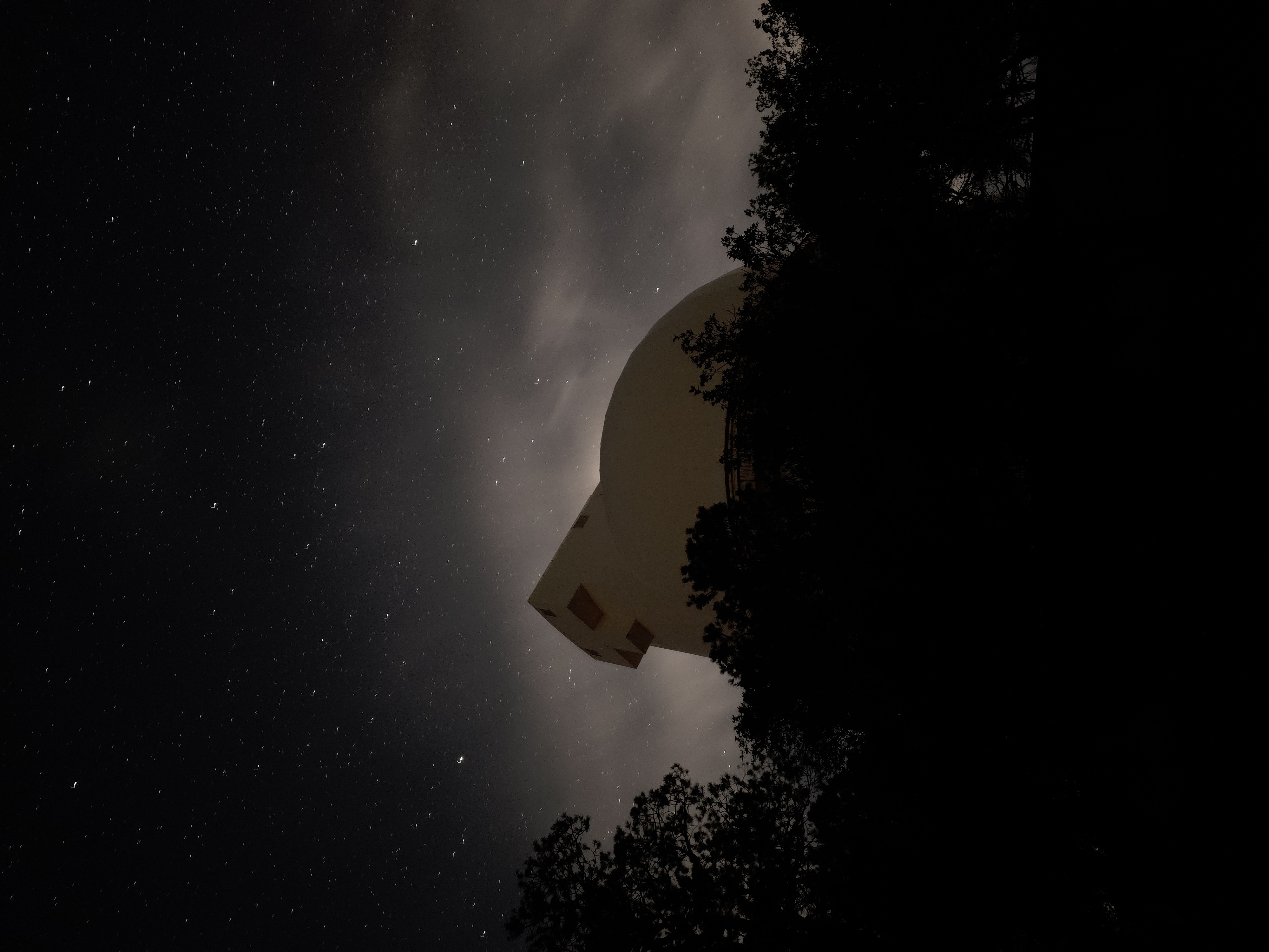 McDonald observatory night sky