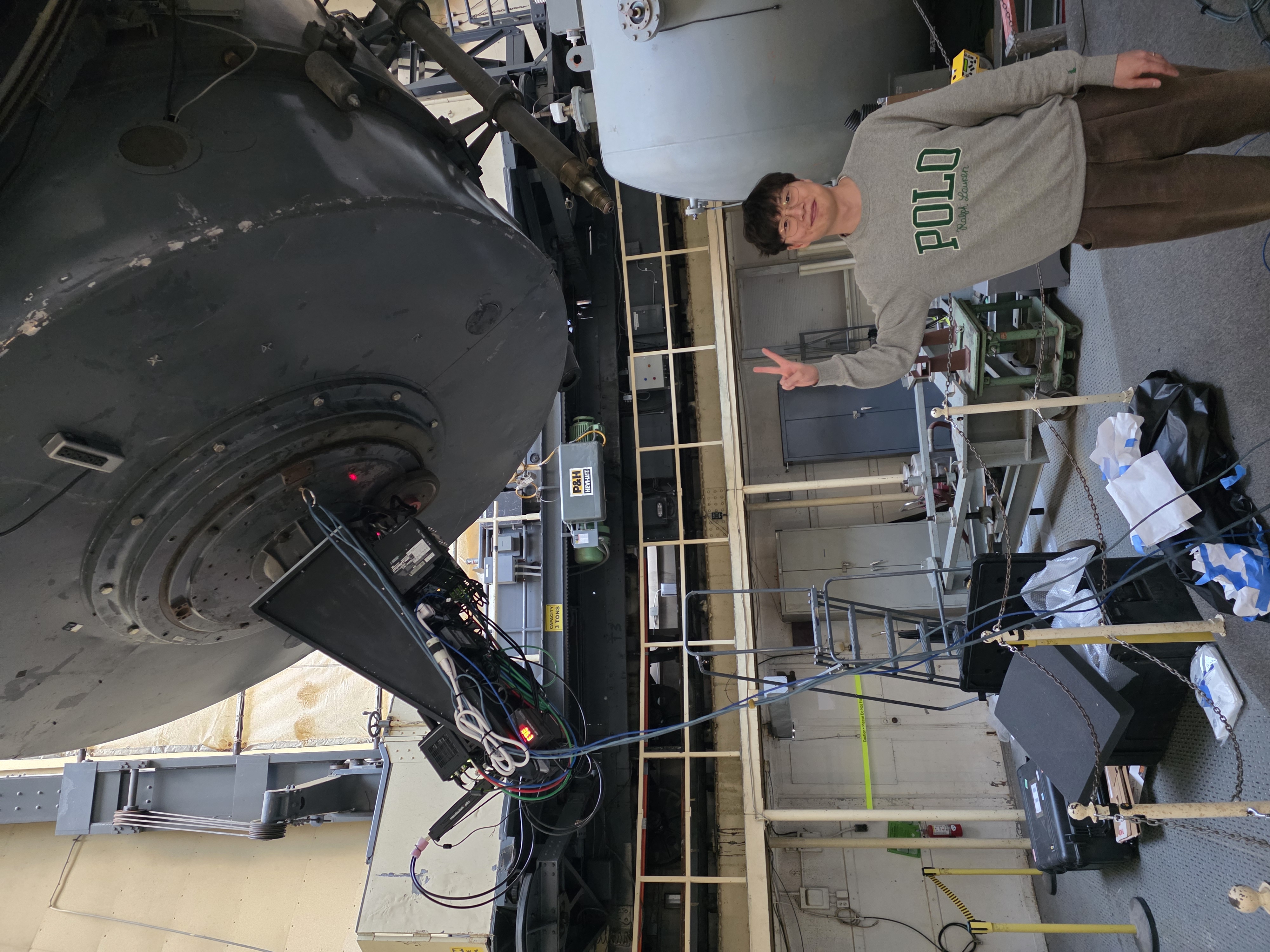 On-sky imaging setup